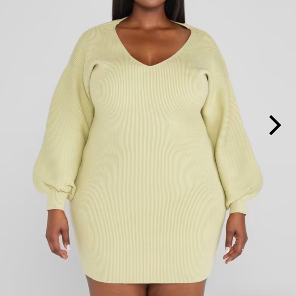 BNWT Fashion to Figure sweater dress 0X